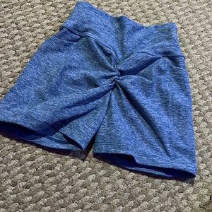 bombshell sportswear shorts blue small